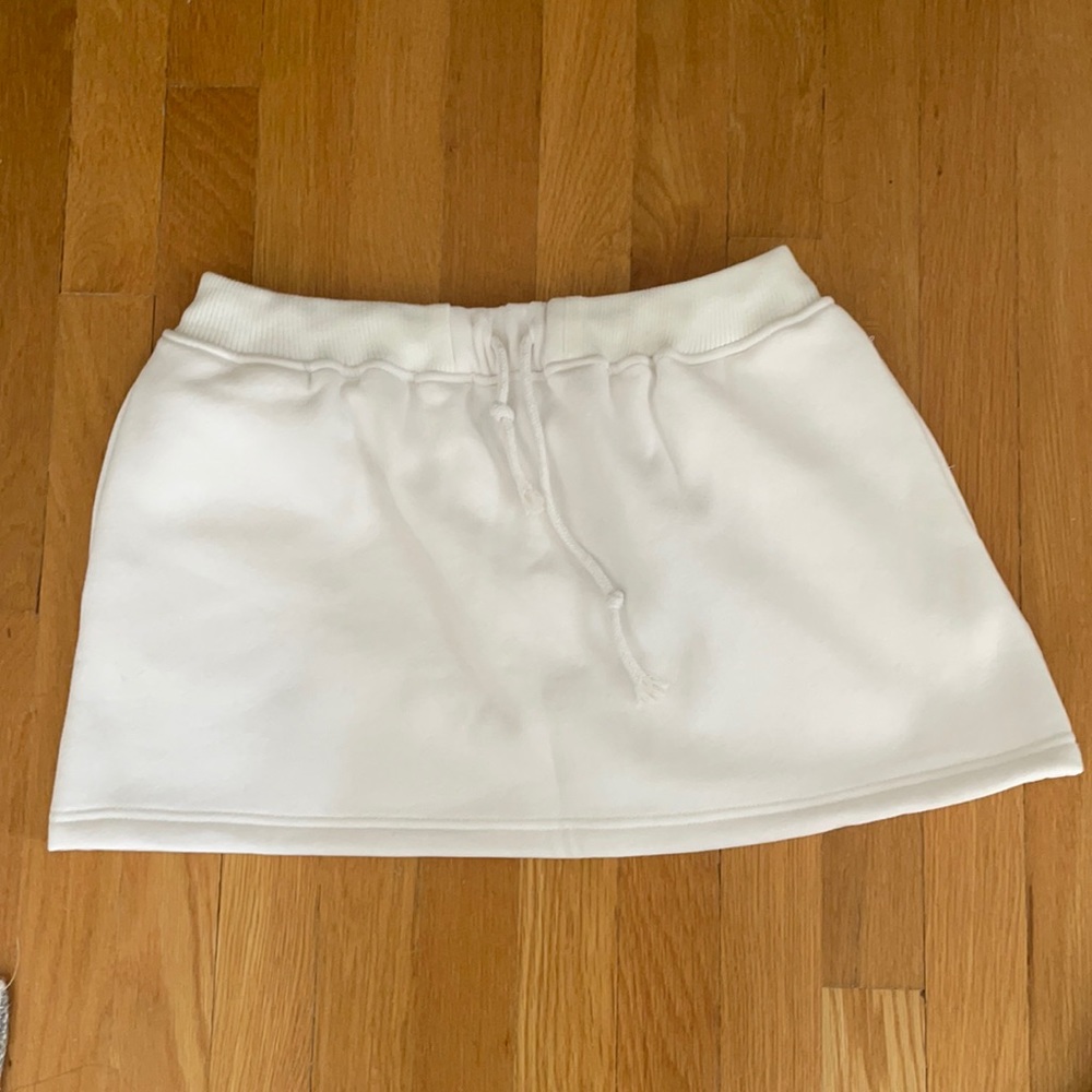 Dolls kills shaci white mini skirt